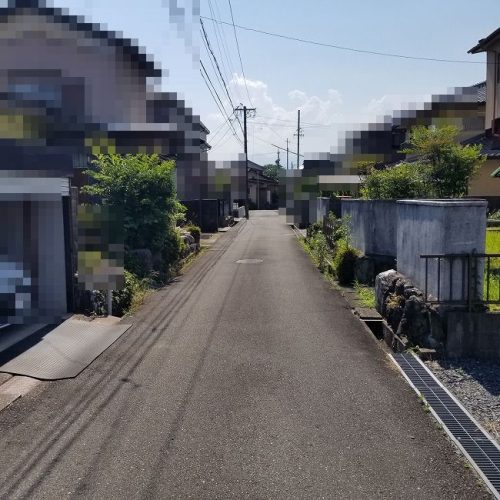 前面道路