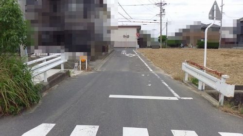 前面道路