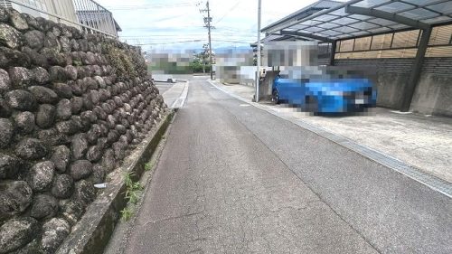 前面道路