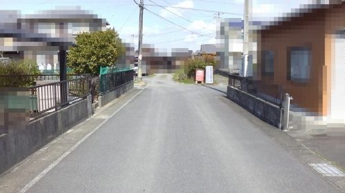 前面道路