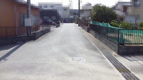 前面道路