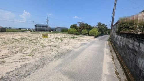 南側道路（２号地側）より撮影