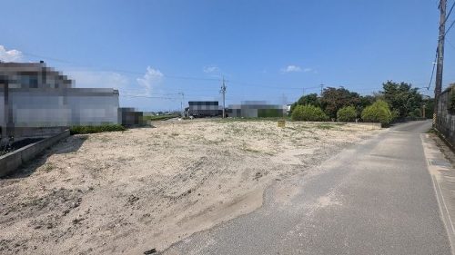 南側道路（２号地側）より撮影