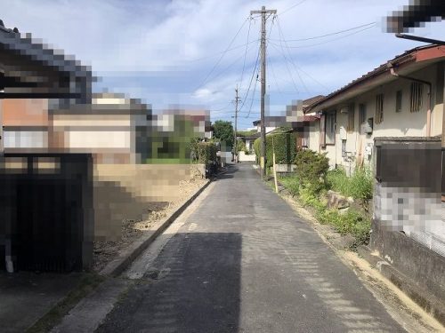 前面道路