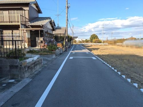 前面道路 