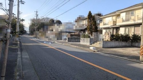 前面道路