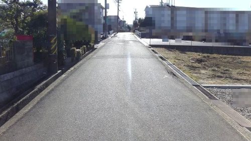 前面道路