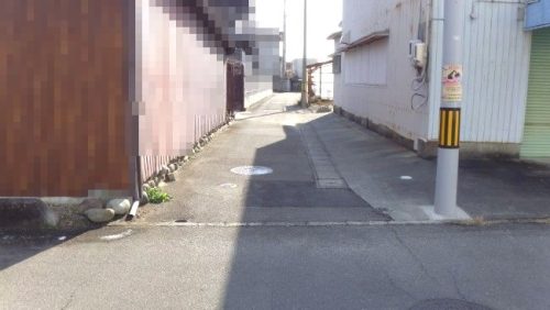 前面道路